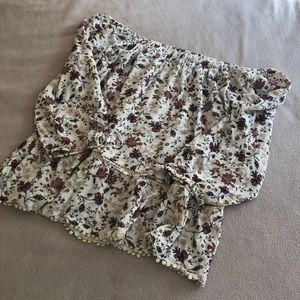 American eagle off shoulder top